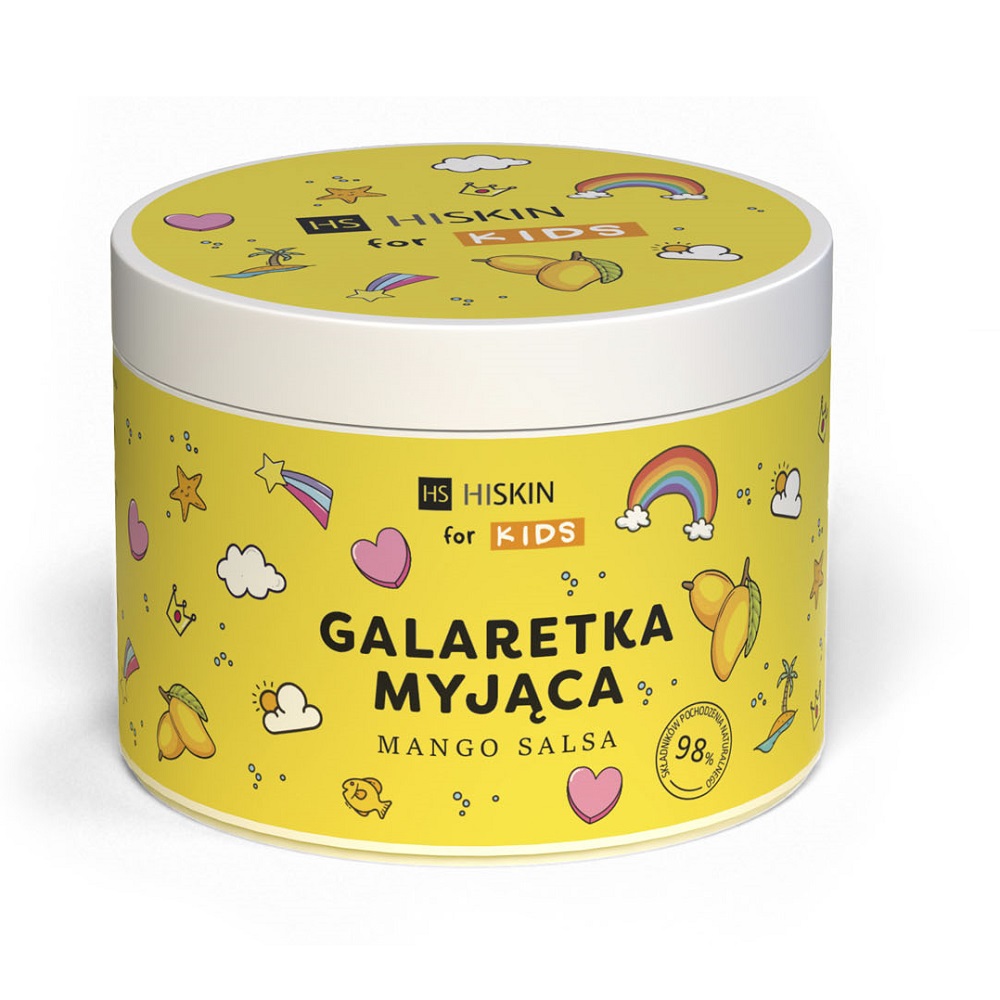 Kids Jelly Body Wash Mango Salsa Children's Cleansing Gel Foam