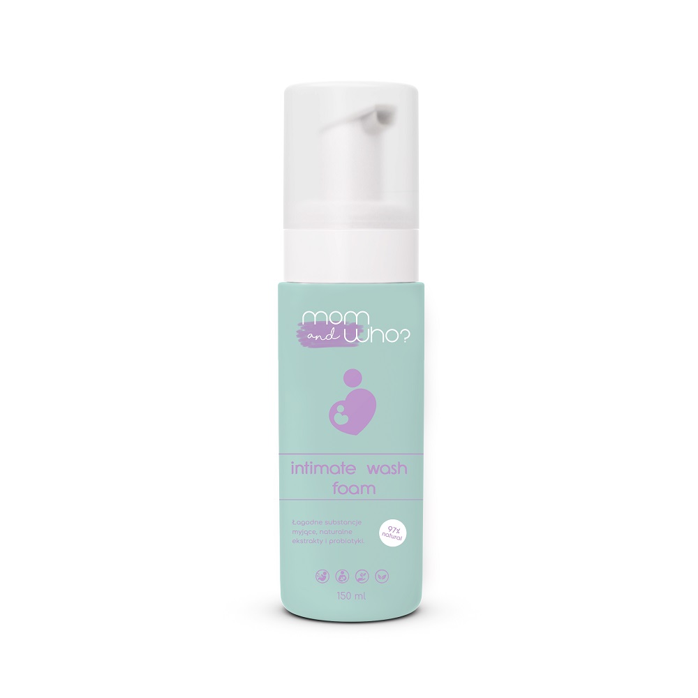 MOM AND WHO_Intimate Wash Foam Na Umývanie Intímnych Partií 150ml