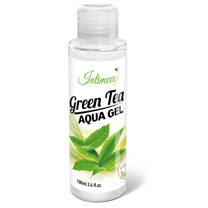 Green Tea Aqua Gel Intimný Hydratačný Gél S Vôňou Zeleného čAju 100ml