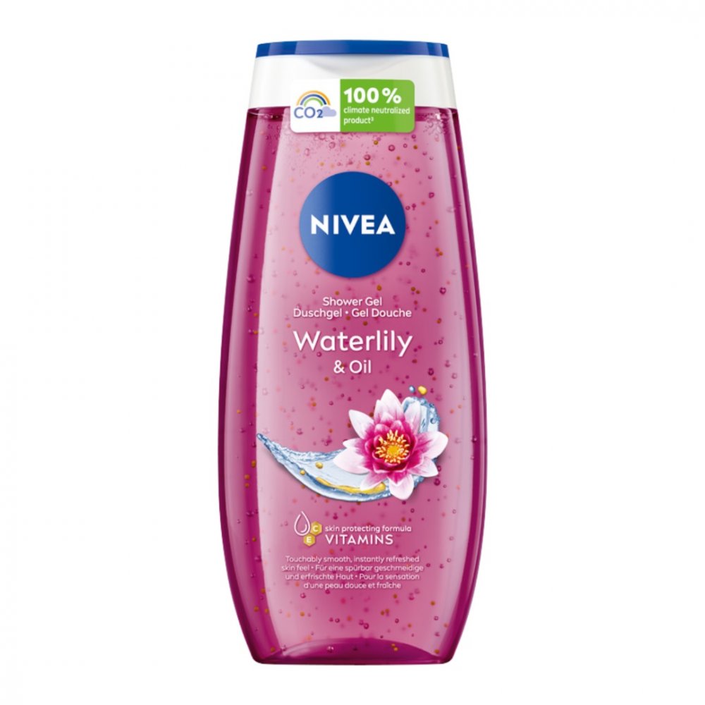 Nivea, sprchový gél Waterlily &amp; Oil 250 ml