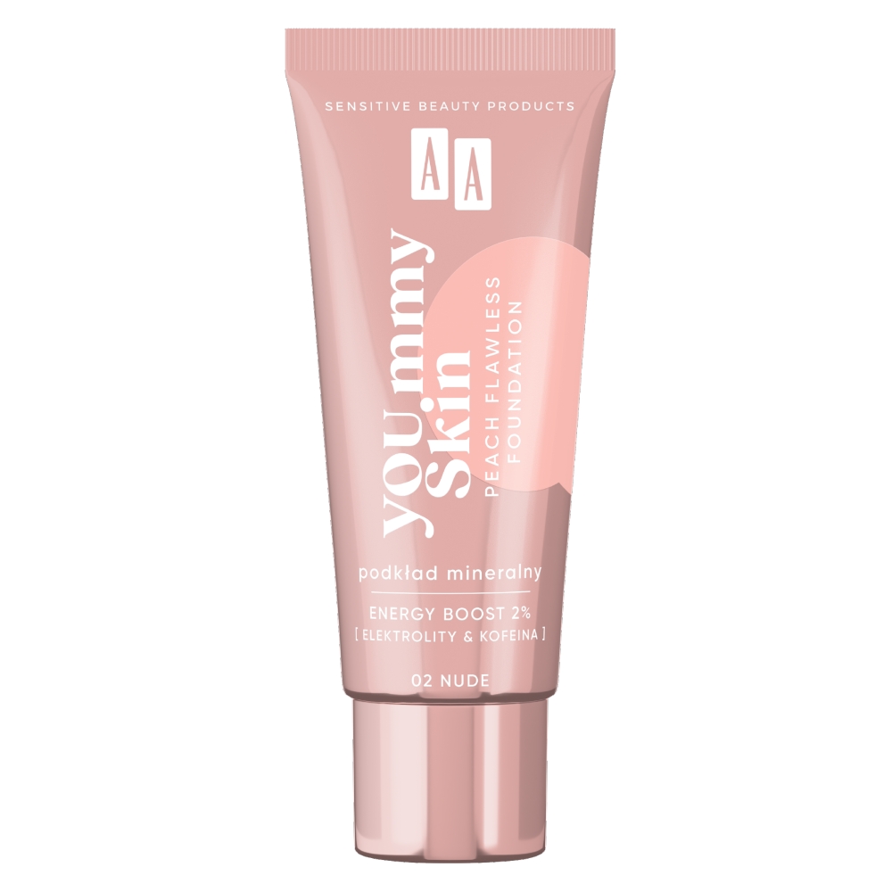 YOU.Mmy Skin Peach Flawless Foundation Minerálny 3