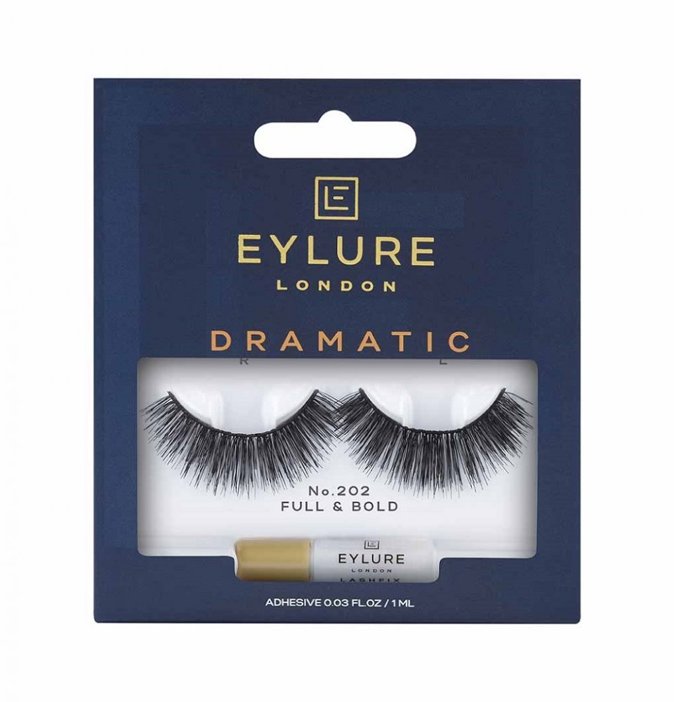 Dramatic Lashes Umelé Riasy S Divadelnými Lepidlami účInky č. 202