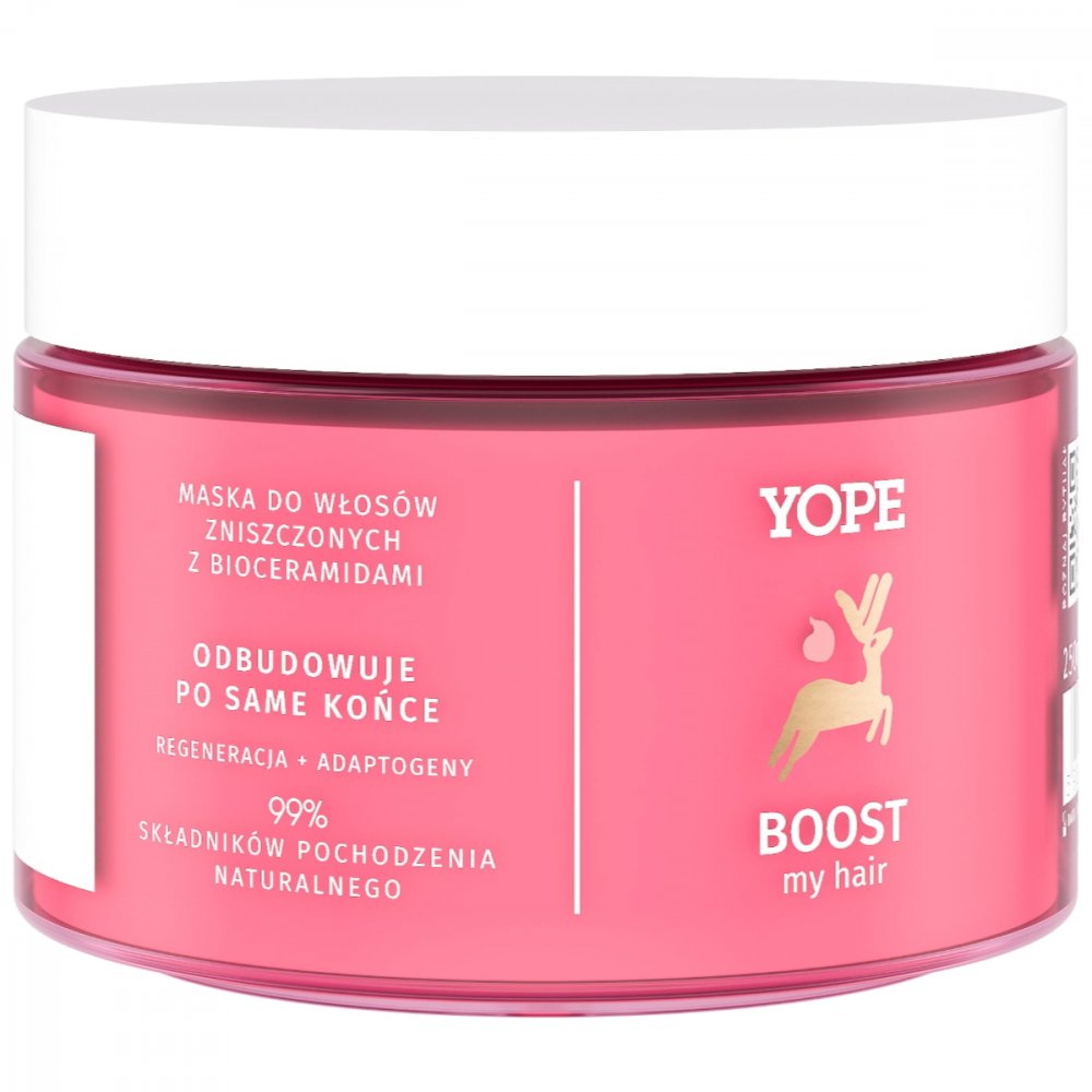 Boost My Hair Maska Pre Poškodené Vlasy S Bioceramidmi 250ml