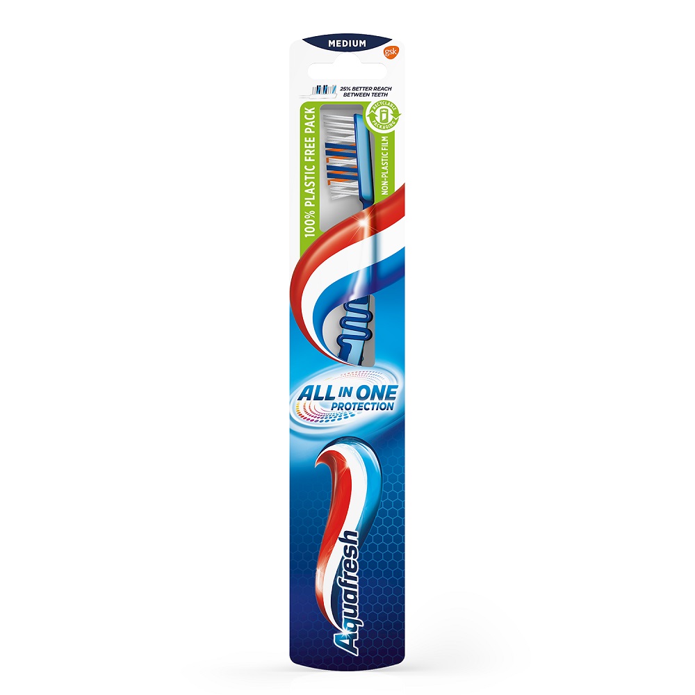 Aquafresh, zubná kefka All In One Protection Medium