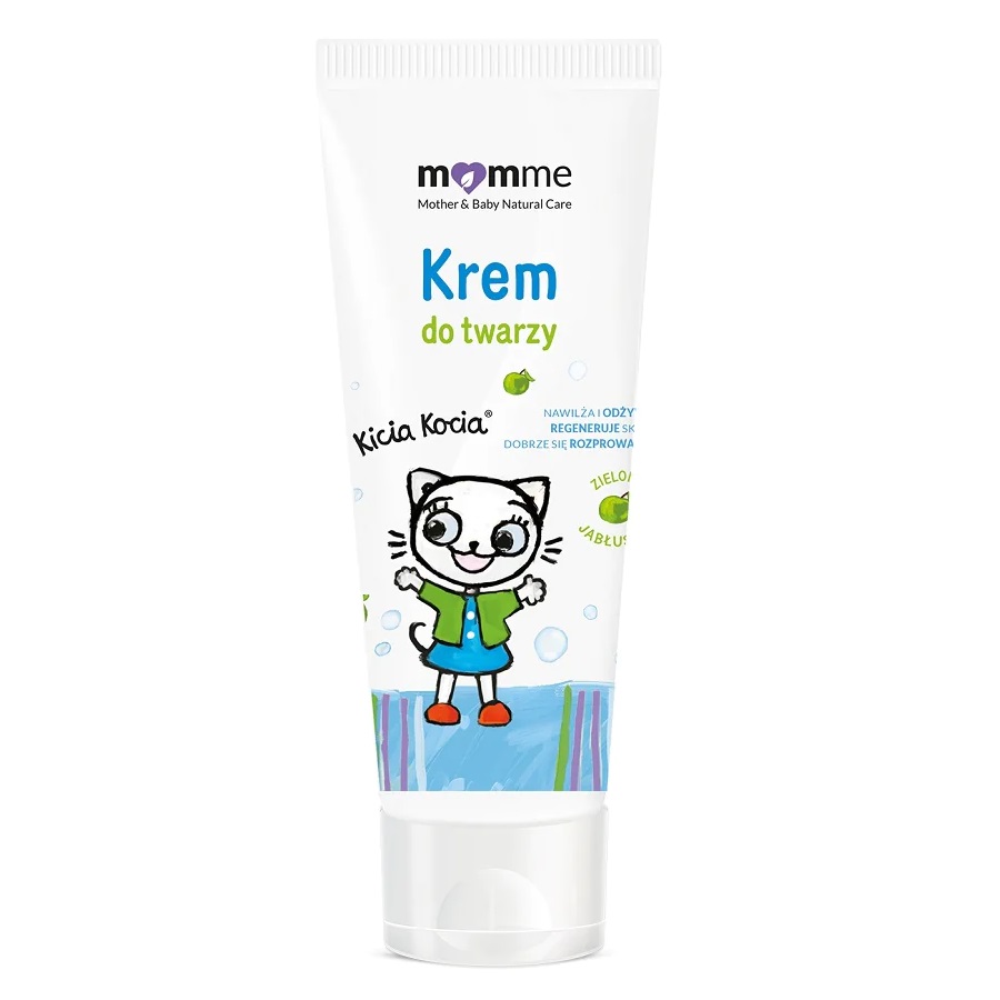 MomMe, krém na tvár Kitty Kitten Green Apple 50ml