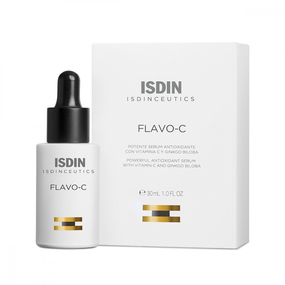Isdinceutics Flavo-C Antioxidačné Sérum Na Tvár S Vitamínom C A Ginkgo Biloba 30ml