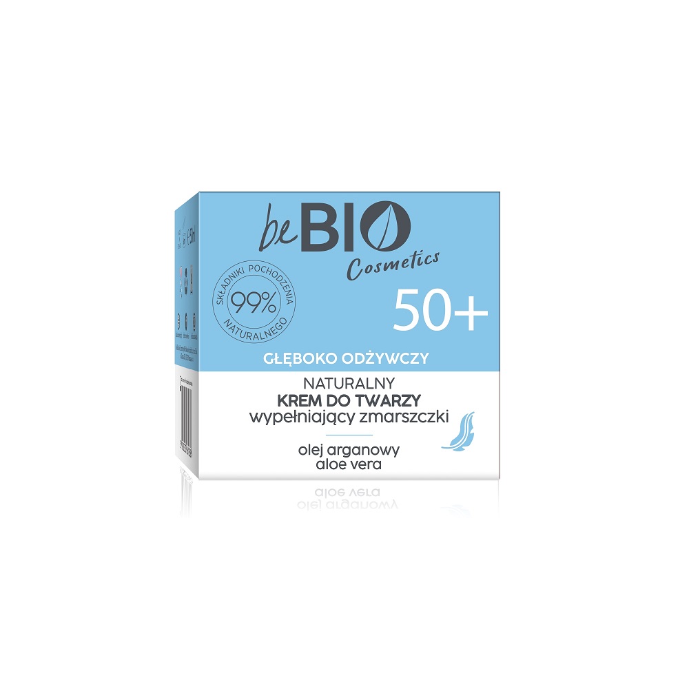 BeBio Ewa Chodakowska, Prírodný hĺbkovo vyživujúci denný/nočný krém na tvár 50+ 50ml