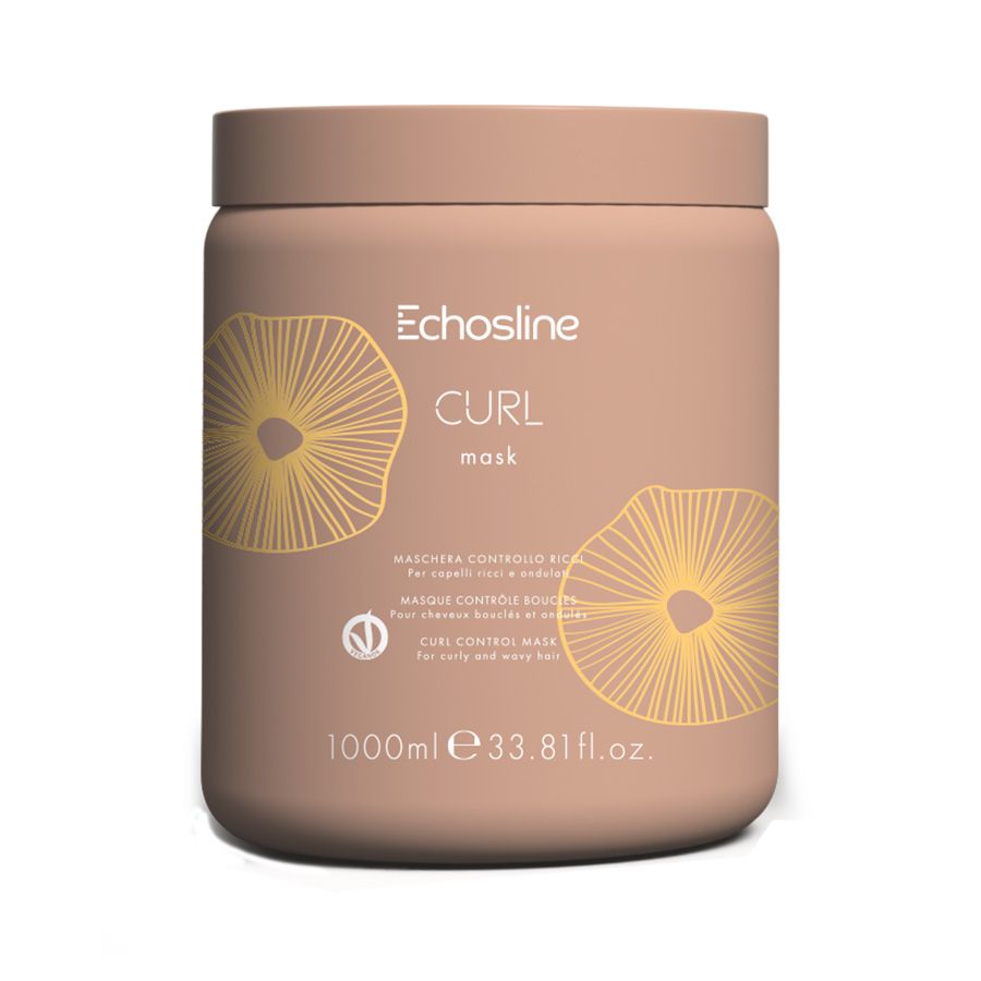 ECHOSLINE, maska pro kudrnaté a vlnité vlasy 1000ml