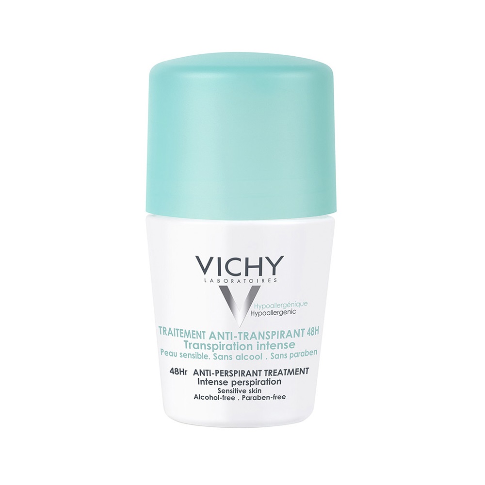 Vichy, Traitement Anti-Transpirant 48H proti poteniu, valčekový dezodorant 50ml