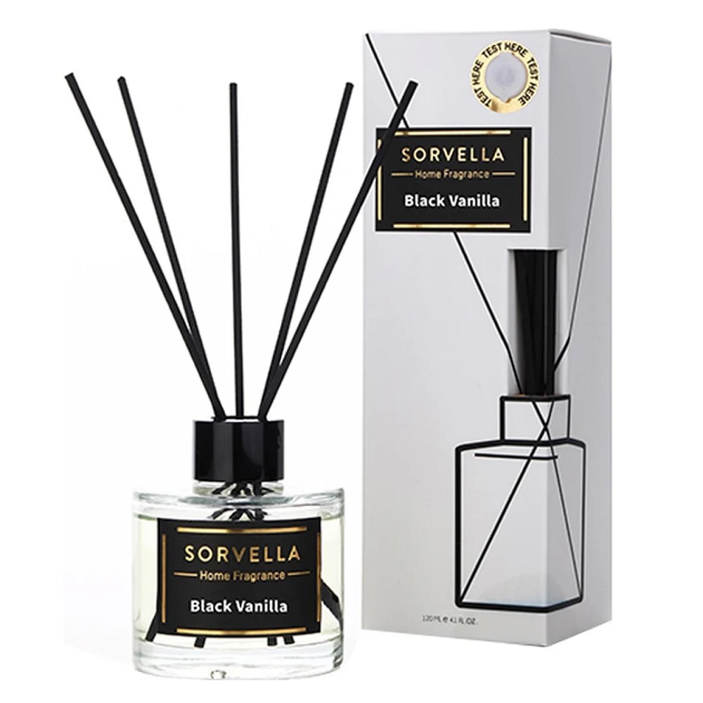 Sorvella bytový parfém osviežovač Black Vanilla 120 ml