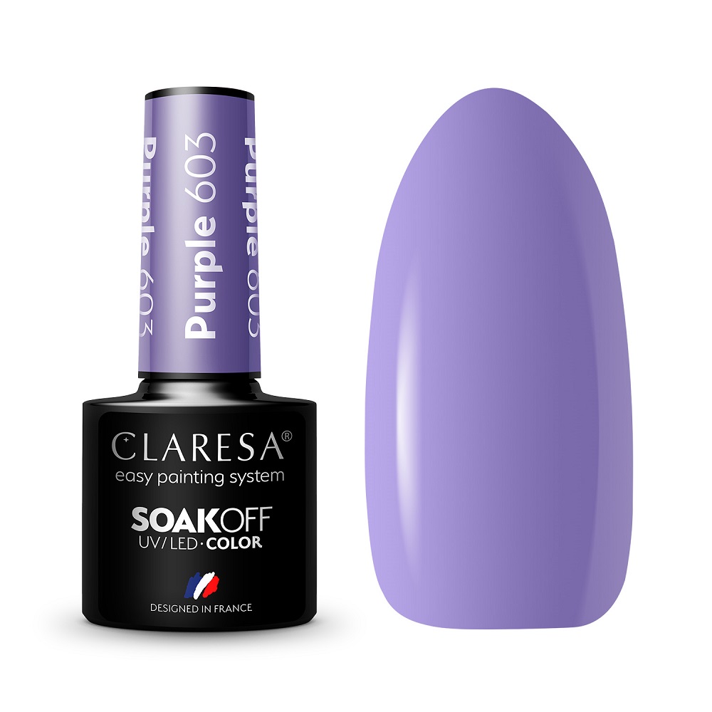 Soak Off UV/LED Purple 3