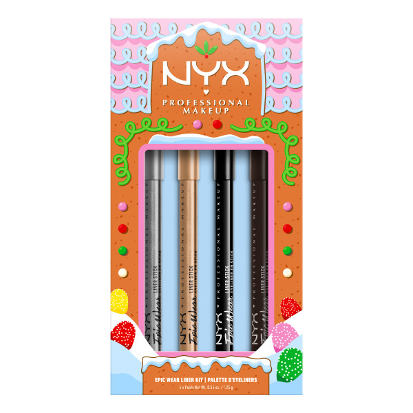 Holiday Set Holiday Epic Wear Liner Stick Kit Sada Očných Liniek 4x1,25g