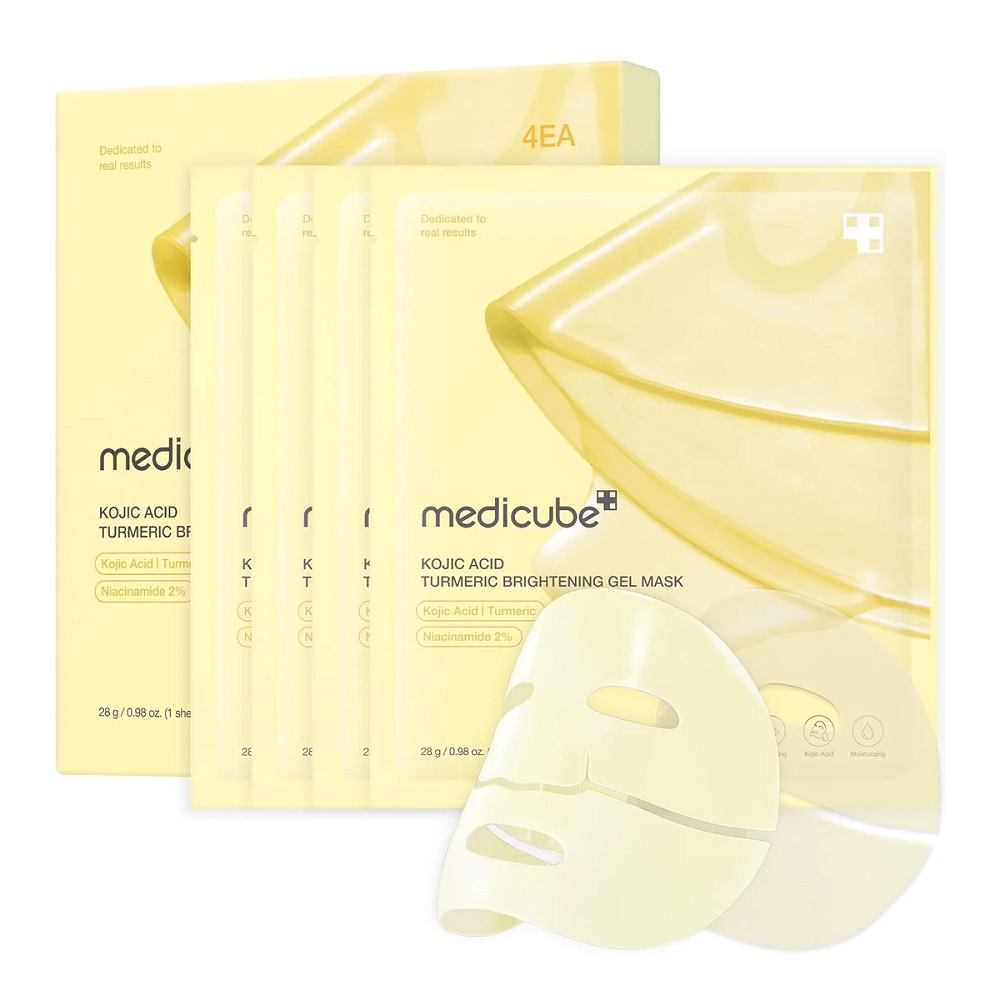 Kojic Acid Turmeric Brightening Gel Mask Rozświetlająca Maska Do Twarzy