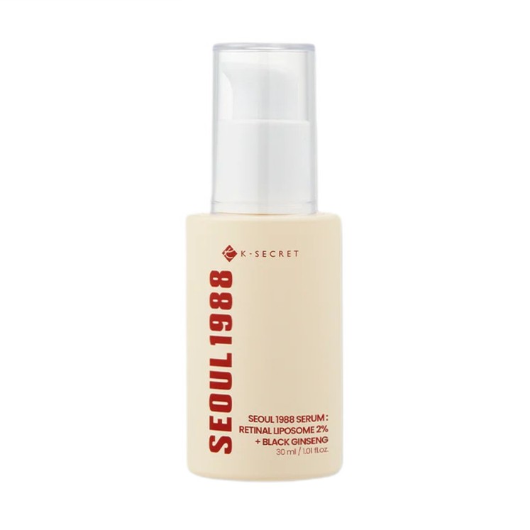 Seoul 1988 Retinal Liposome 2% Black Ginseng Firming Face Serum