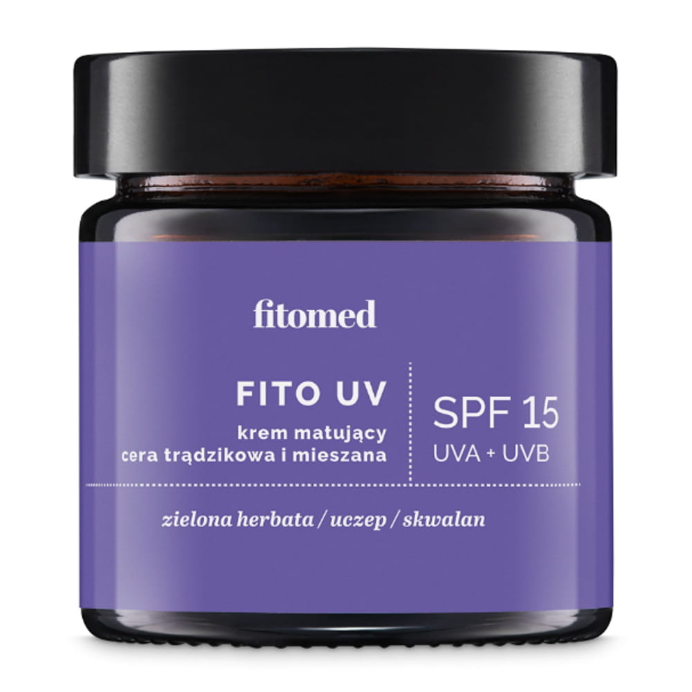 Fito UV SPF15 Matujúci Krém Pre Pleť Náchylnú Na Akné A Zmiešanú Pleť 55 G