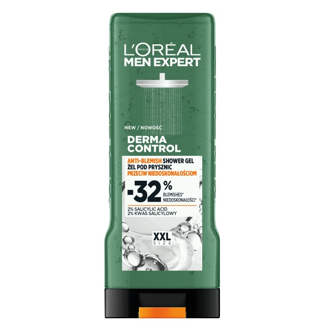 Men Expert Derma Control Sprchový Gel Proti Nedokonalostem Pleti