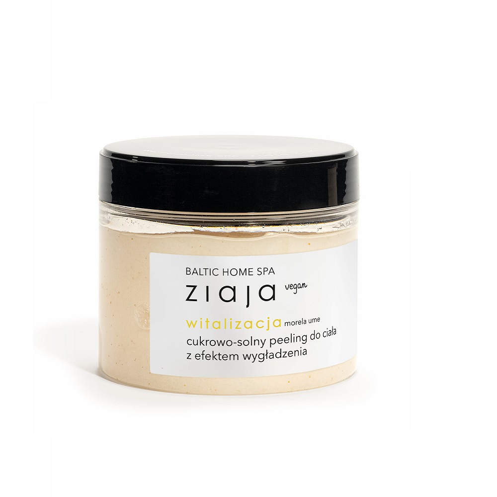 Baltic Home Spa Witalizacja Cukrowo-solny Peeling Do Ciała Z Efektem Wygładzenia Morela Ume