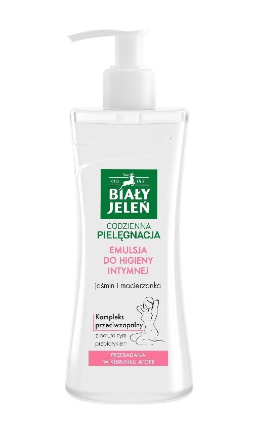 Biely jeleň, Emulzia na intímnu hygienu s jazmínom a tymiánom 265ml