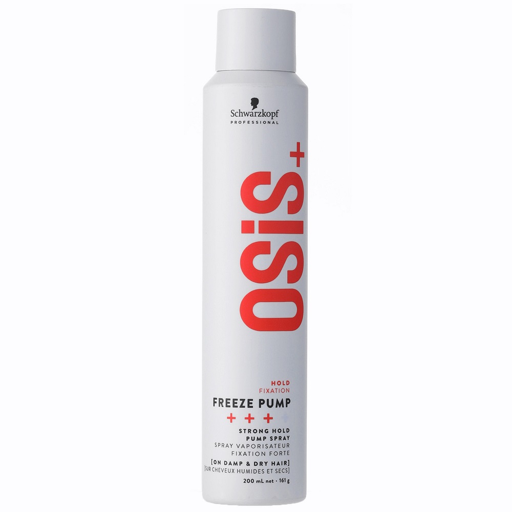 Schwarzkopf Professional, Osis+ Freeze Pump lak na vlasy se silnou fixací 200 ml