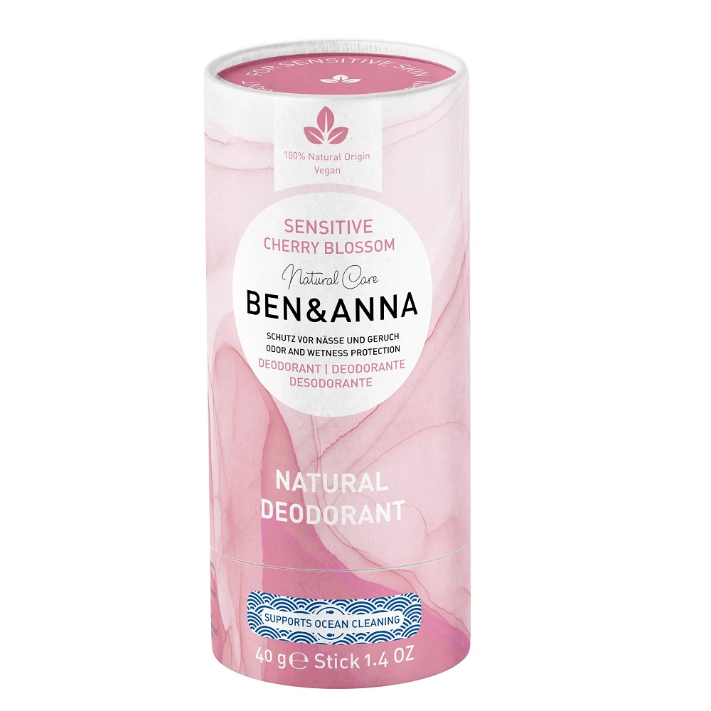 Ben&Amp;Anna, Prírodný Dezodorant Prírodný Dezodorant Bez Sódy Sensitive Japanese Cherry Blossom 40g