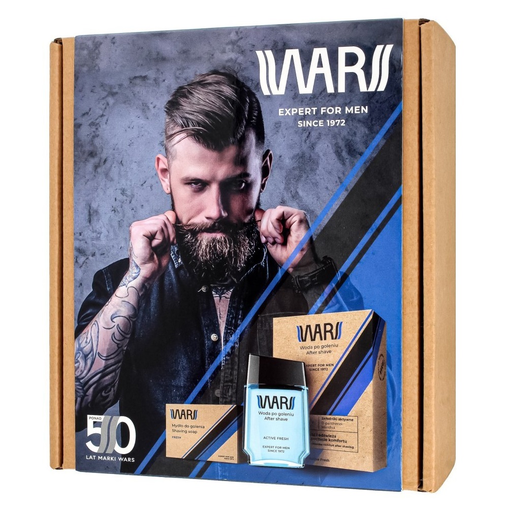 Expert For Men Svieža Sada Po Holení Voda Po Holení 90ml + Mydlo Na Holenie 80g