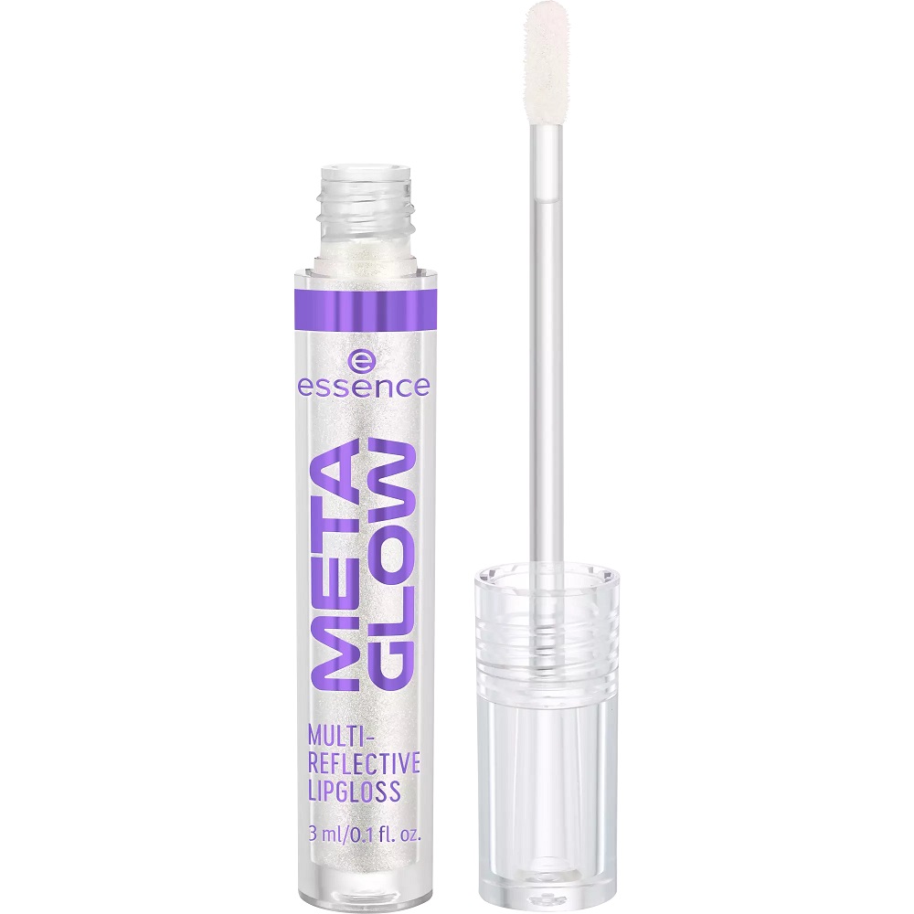 Meta Glow Multi-Reflective Lesk Na Pery S Dúhovým Leskom 01 Cyber Space 3ml