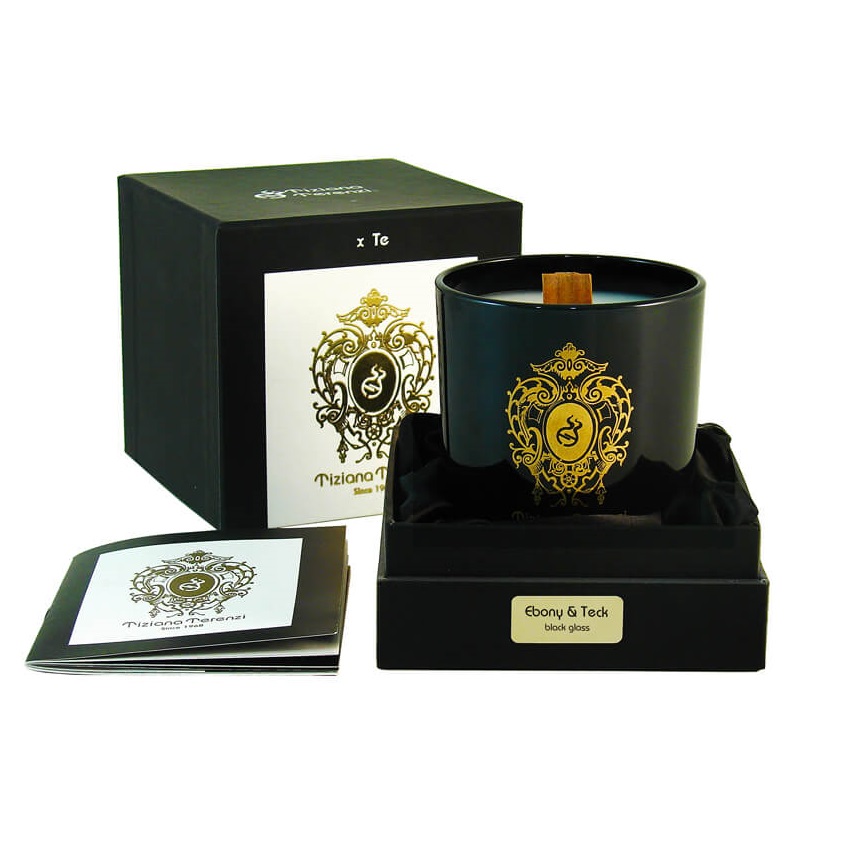Ebony & Teck Scented Candle