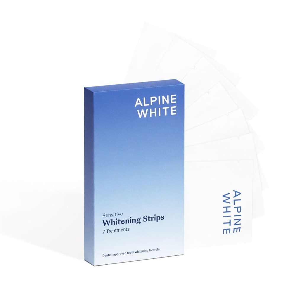 Whitening Strips Sensitive Paski Wybielające Do Zębów Wrażliwych 14szt