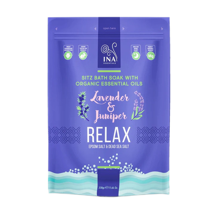 Relax Sól Do Kąpieli Z Lawendą I Jałowcem