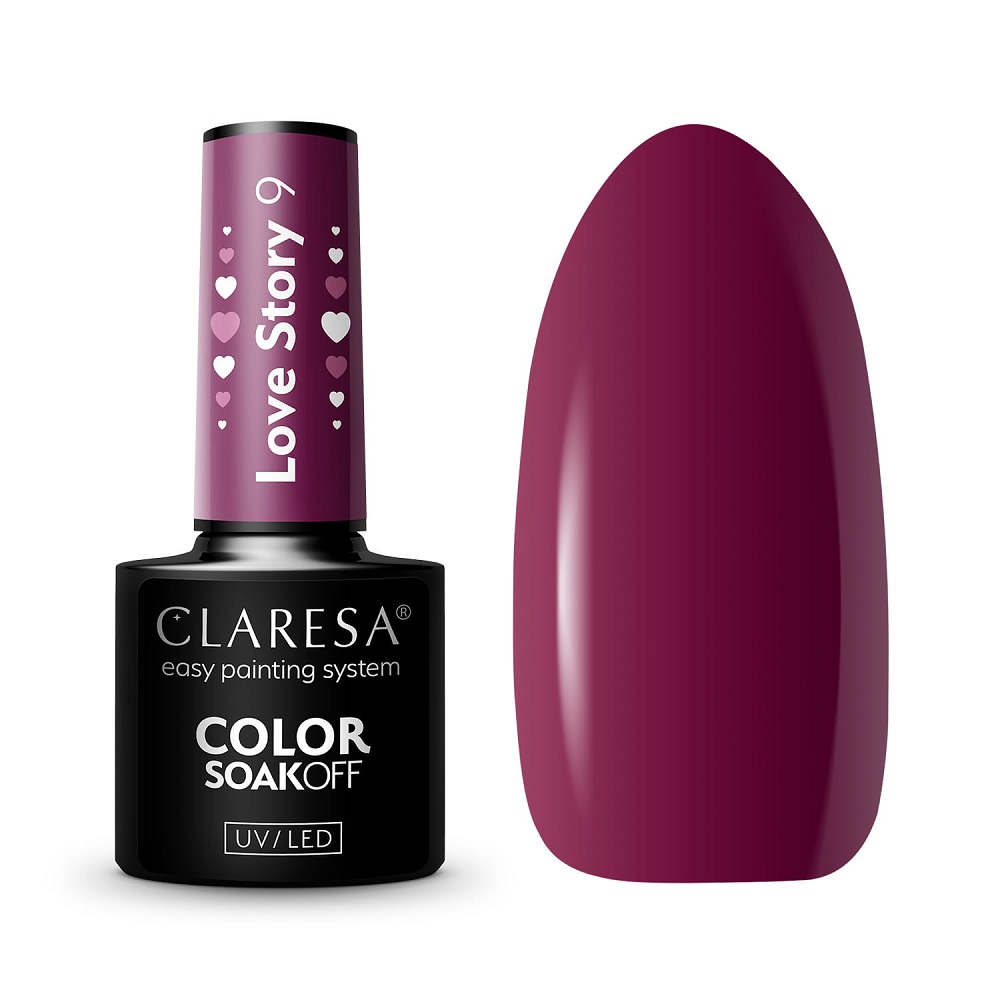 Color Soak Off UV/LED Love Story Color Soak Off UV/LED Hybrid Nail Polish Love Story 9
