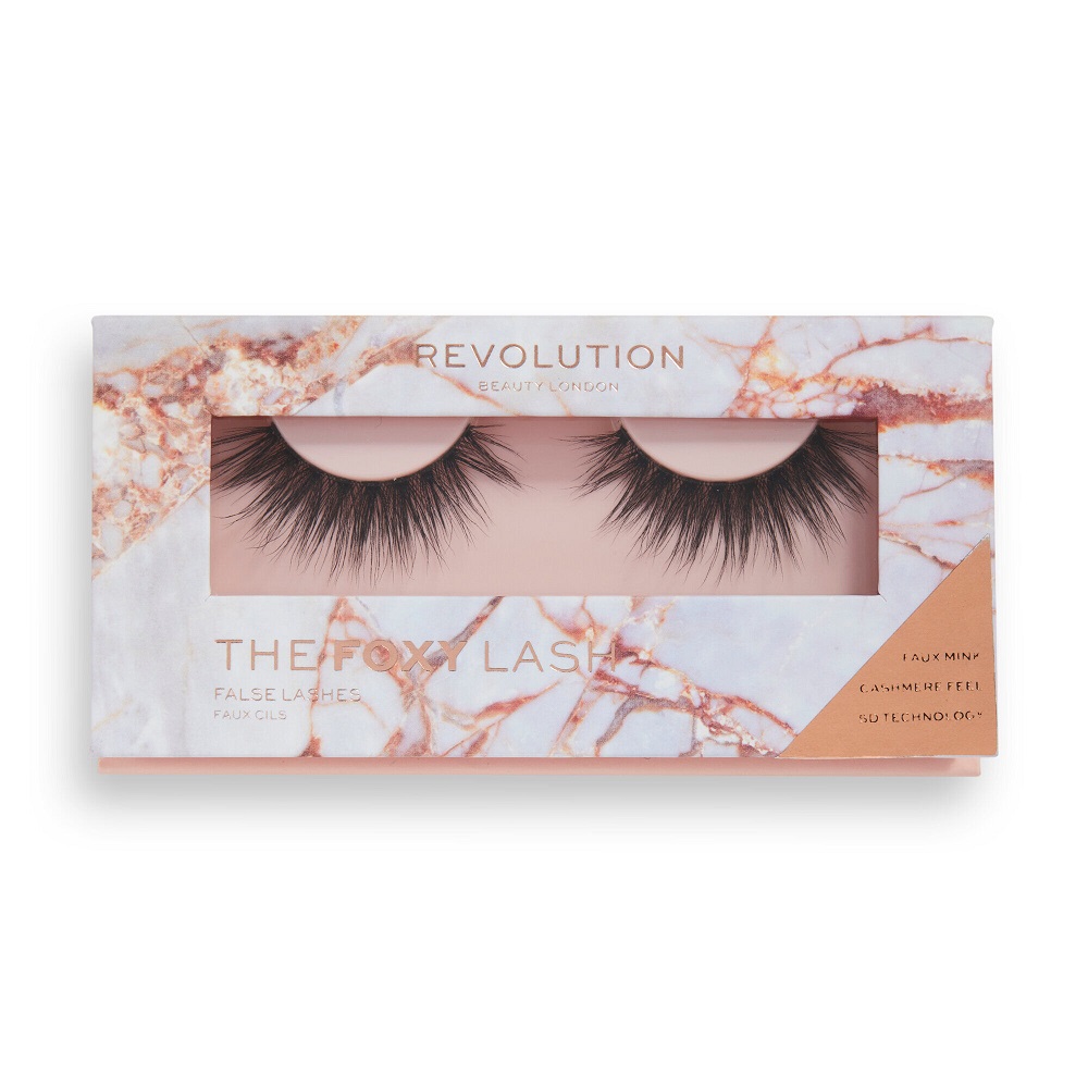 Makeup Revolution, The Foxy Lash False Lashes 5D pár umelých rias na páse