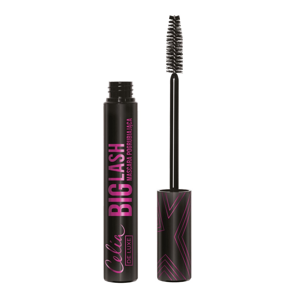 Celia, De Luxe Big Lash Mascara Predlžujúca a riasenka čierna 11ml