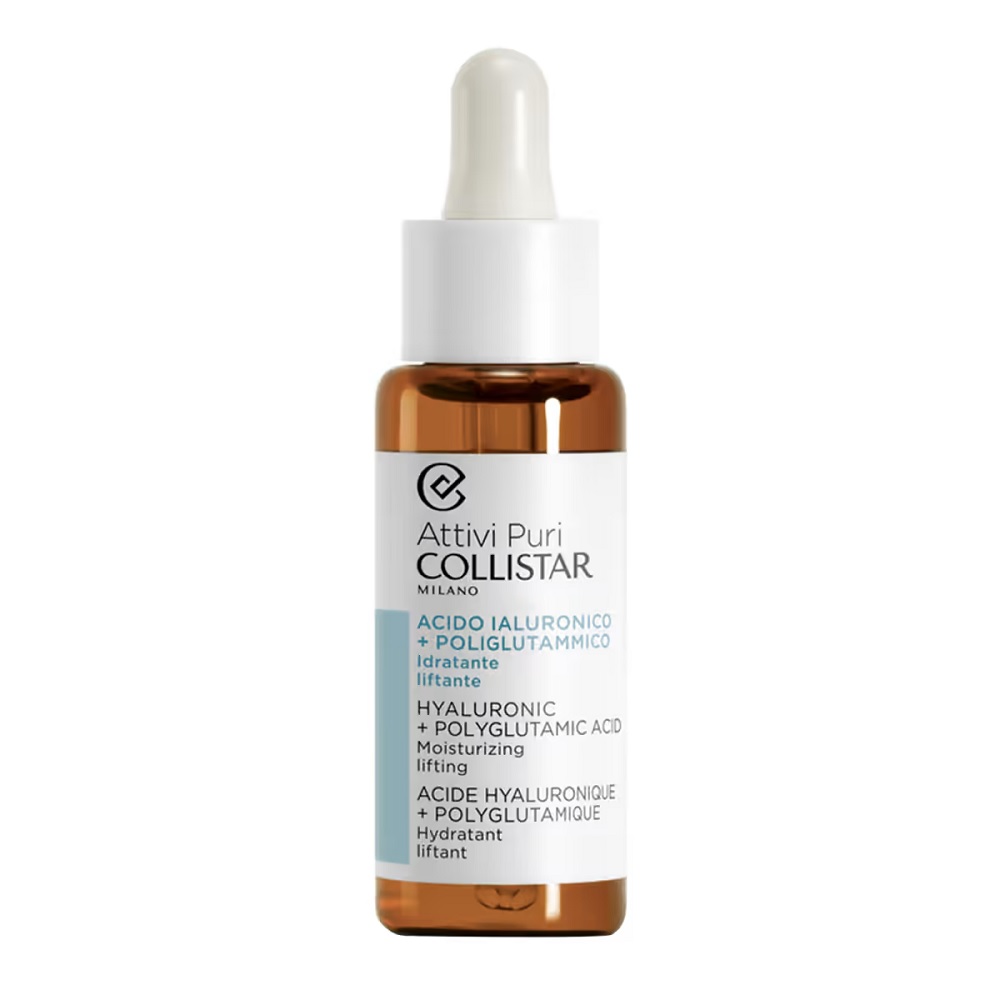 Attivi Puri Hyaluronic + Polyglutamic Acid Moisturizing Lifting Liftingujące Serum Do T…