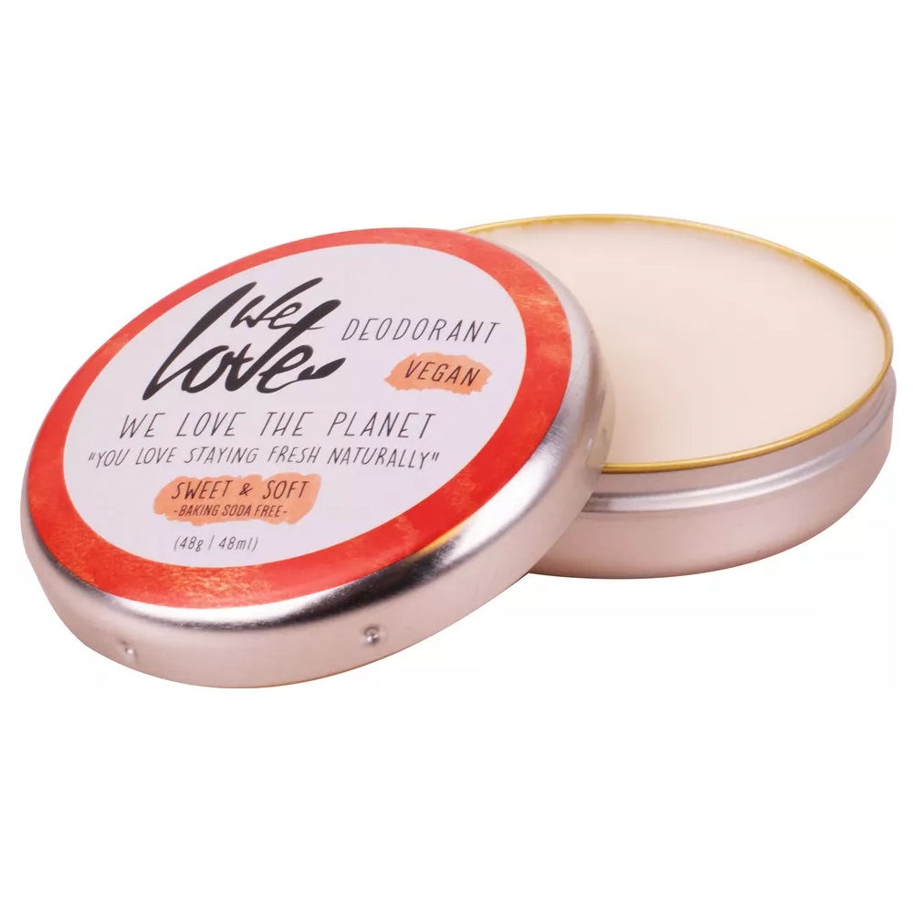 We Love The Planet Deodorant Prírodný Krémový Dezodorant Sweet Amp; Soft 48g