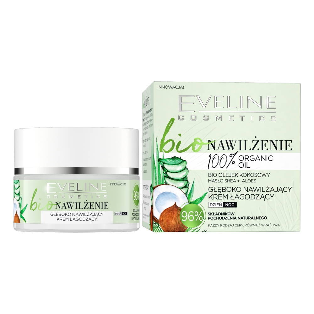 Eveline Cosmetics, Bio hydratačný hĺbkovo hydratačný upokojujúci krém 50ml