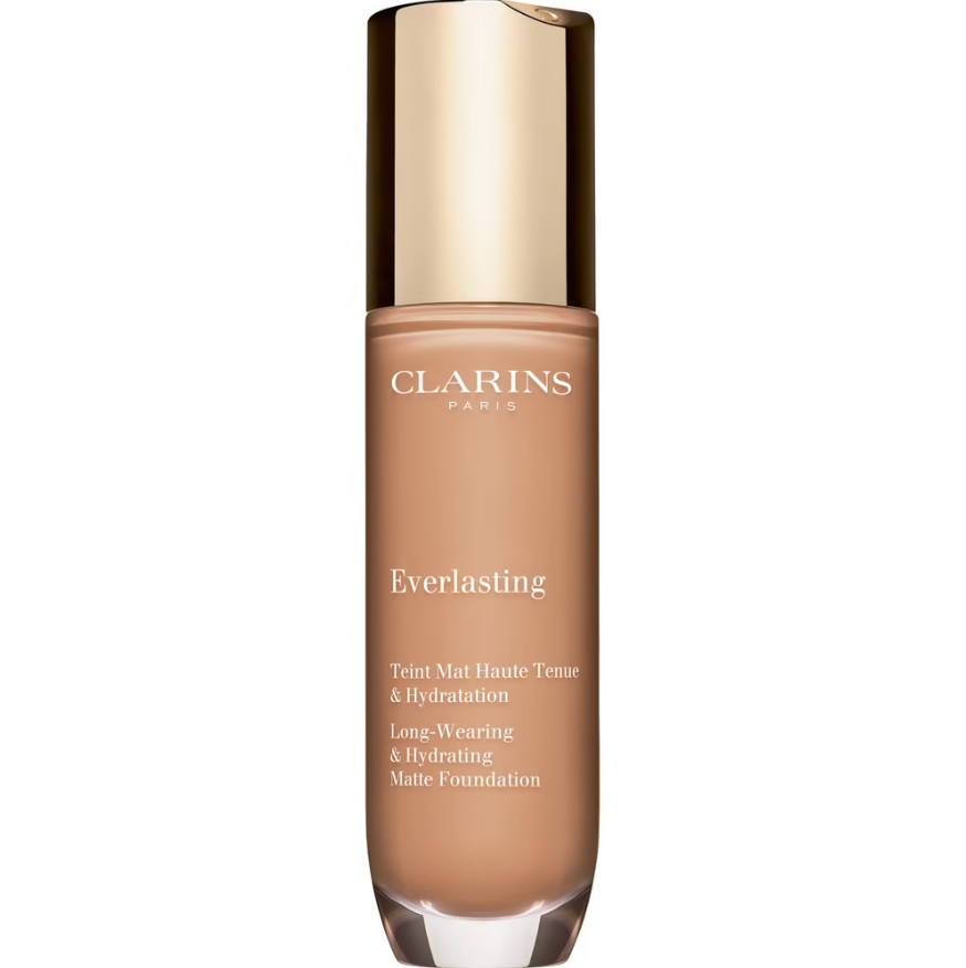 Clarins, Everlasting Foundation hydratačný zmatňujúci podkladový krém na tvár 112 Amber 30ml