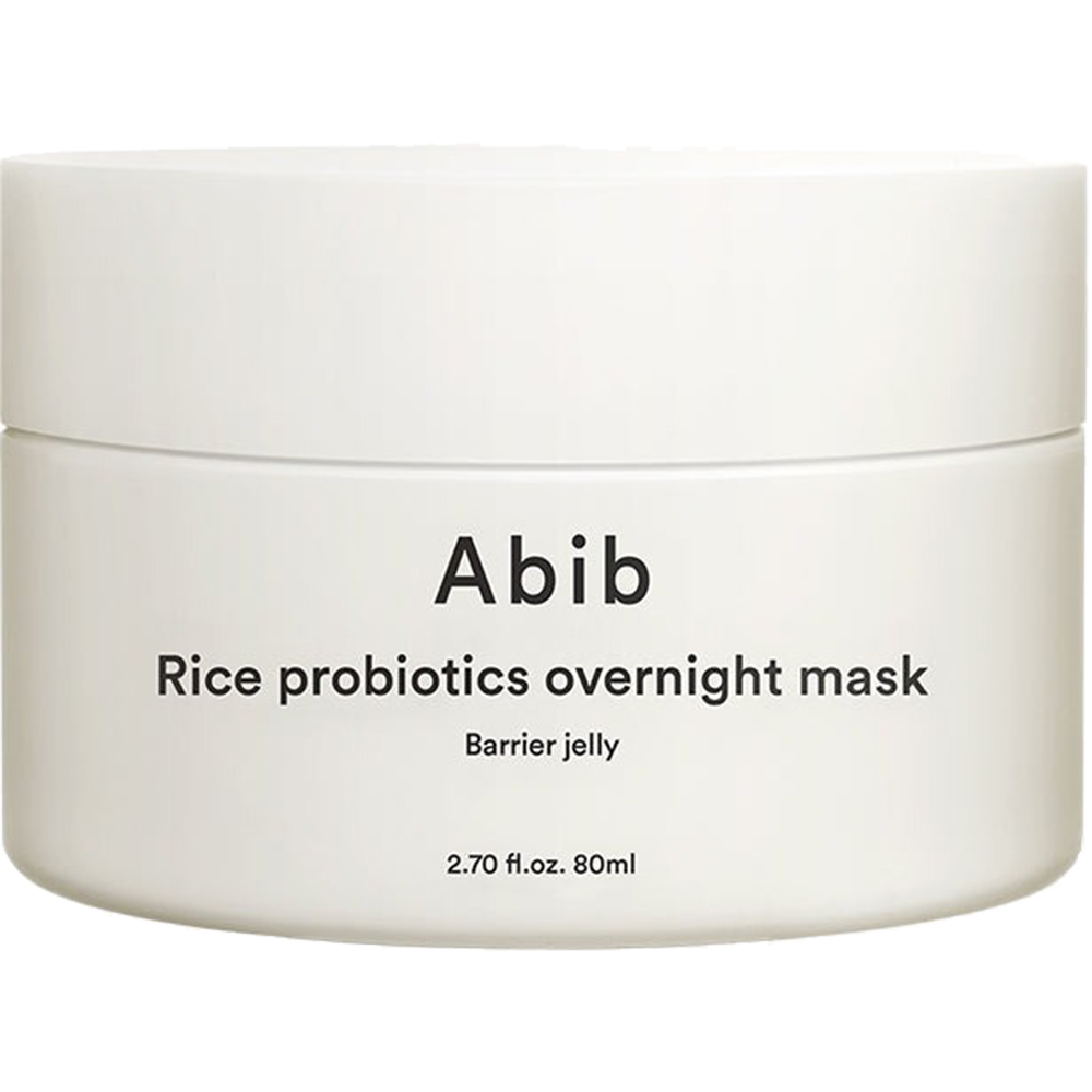 Rice Probiotics Overnight Mask Barrier Jelly Posilňujúca Nočná Maska Na Tvár 80ml