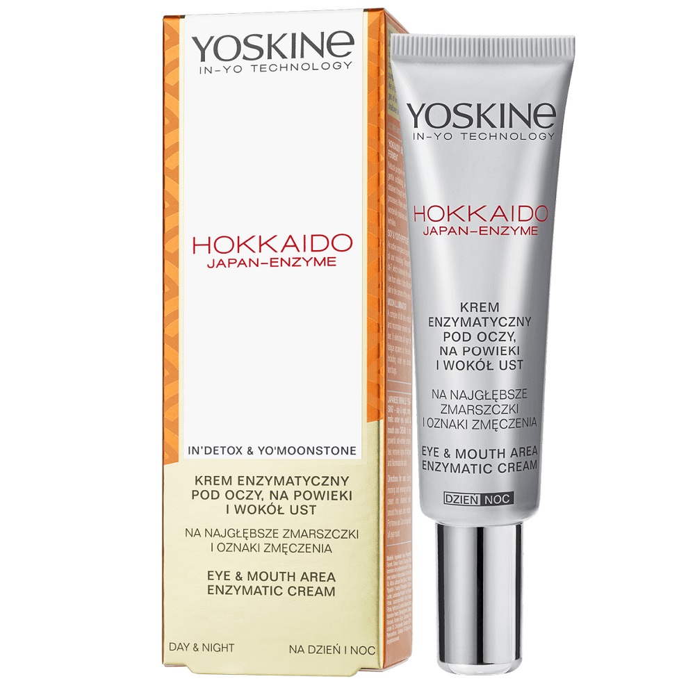 Yoskine Hokkaido Japan-Enzyme očný krém s tekvicovým enzýmom 15ml