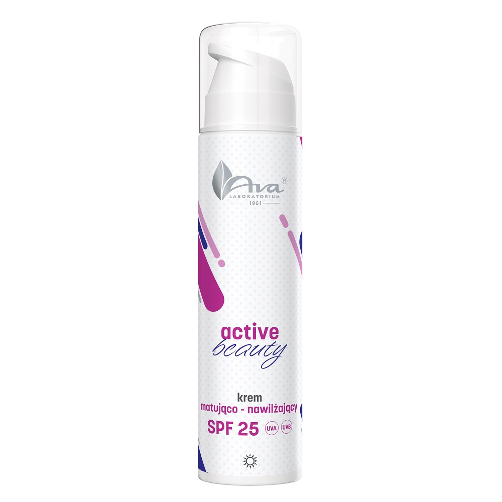 Ava Laboratorium Active Beauty zmatňujúci a hydratačný krém SPF25 50ml