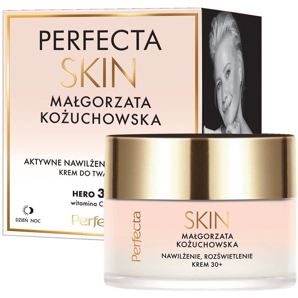 Perfecta Skin Malgorzata Kozuchowska hydratačný a rozjasňujúci denný a nočný krém 30+ 50ml