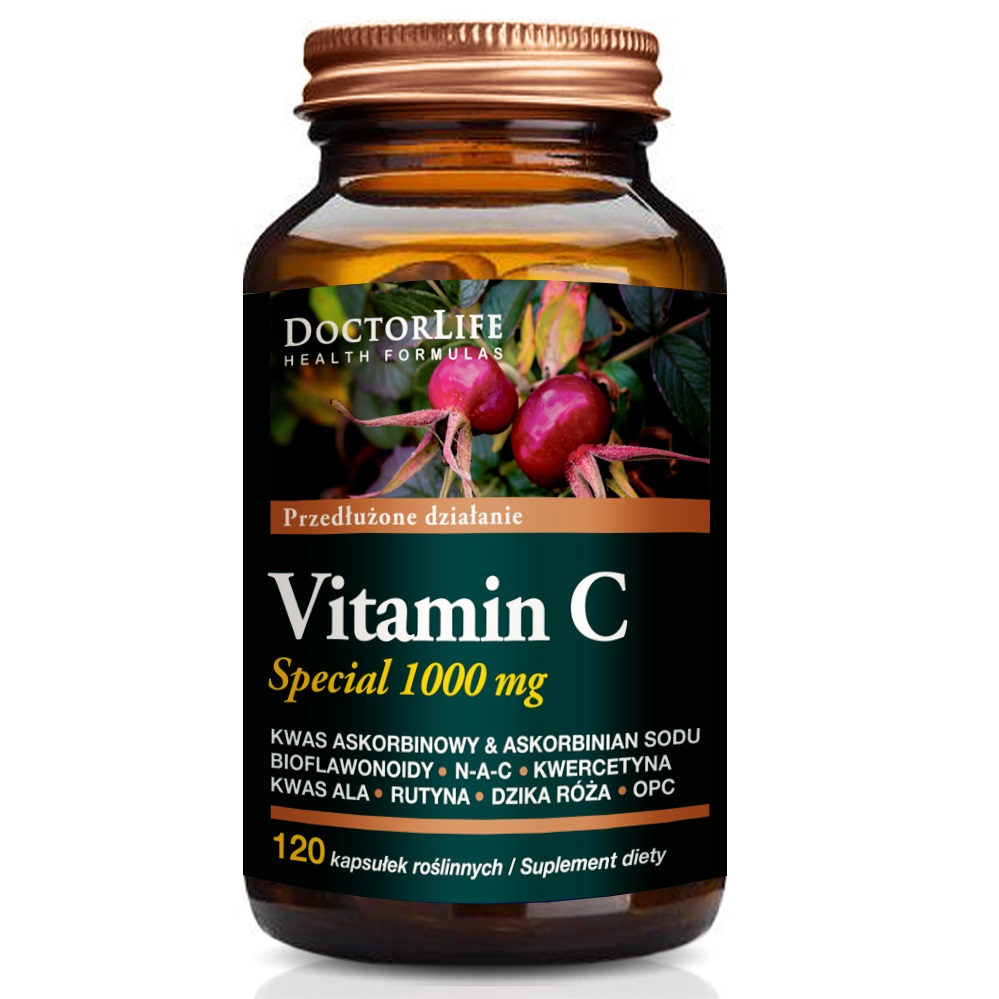 Vitamin C Special Extended-Release Dietary Supplement, 120 Capsules