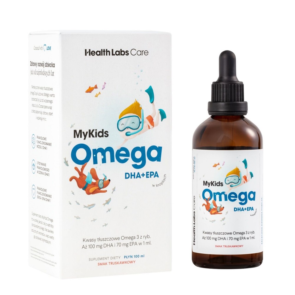 MyKids Omega Kwasy Omega 3 W Kroplach Dla Dzieci Suplement Diety