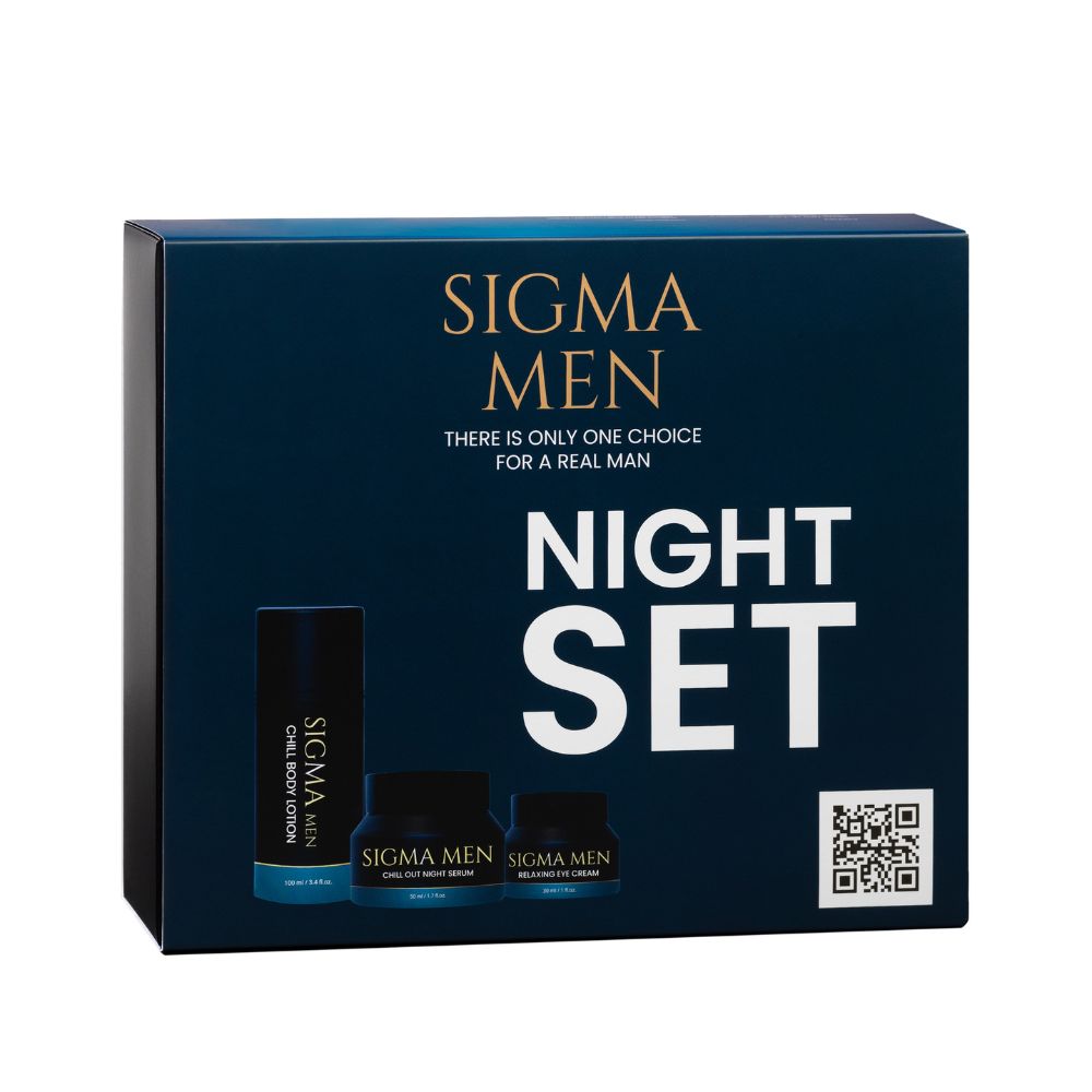 Zestawy Night Set Light Body Lotion + Night Serum + Eye Cream