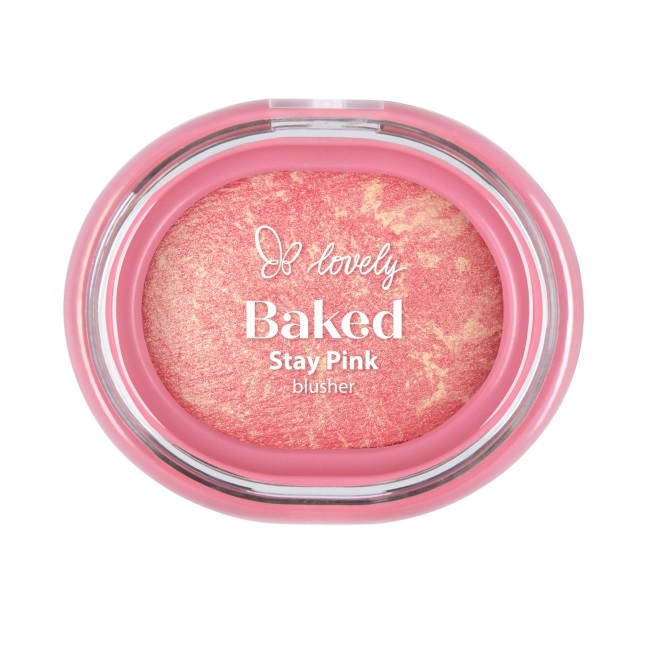 Stay Pink Baked Blusher Wypiekany Róż Do Policzków 04