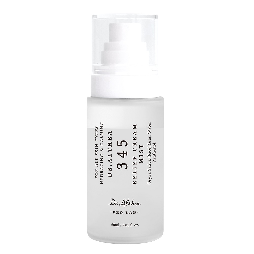 345 Relief Cream Mist Hydratačný Sprej Na Tvár 60 Ml