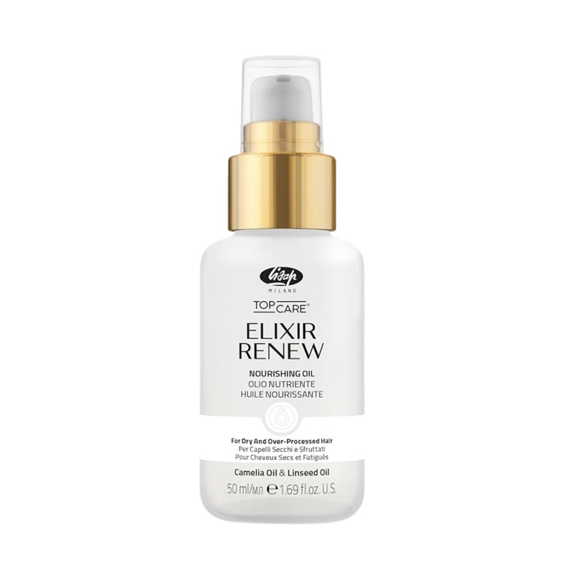 Top Care Elixir Renew Nourishing Oil For Dry And Damaged Hair