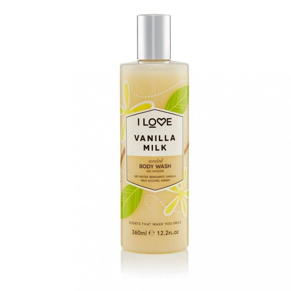 Voňavý Sprchový Gél A Gél Do Kúpeľa Vanilla Milk 360ml