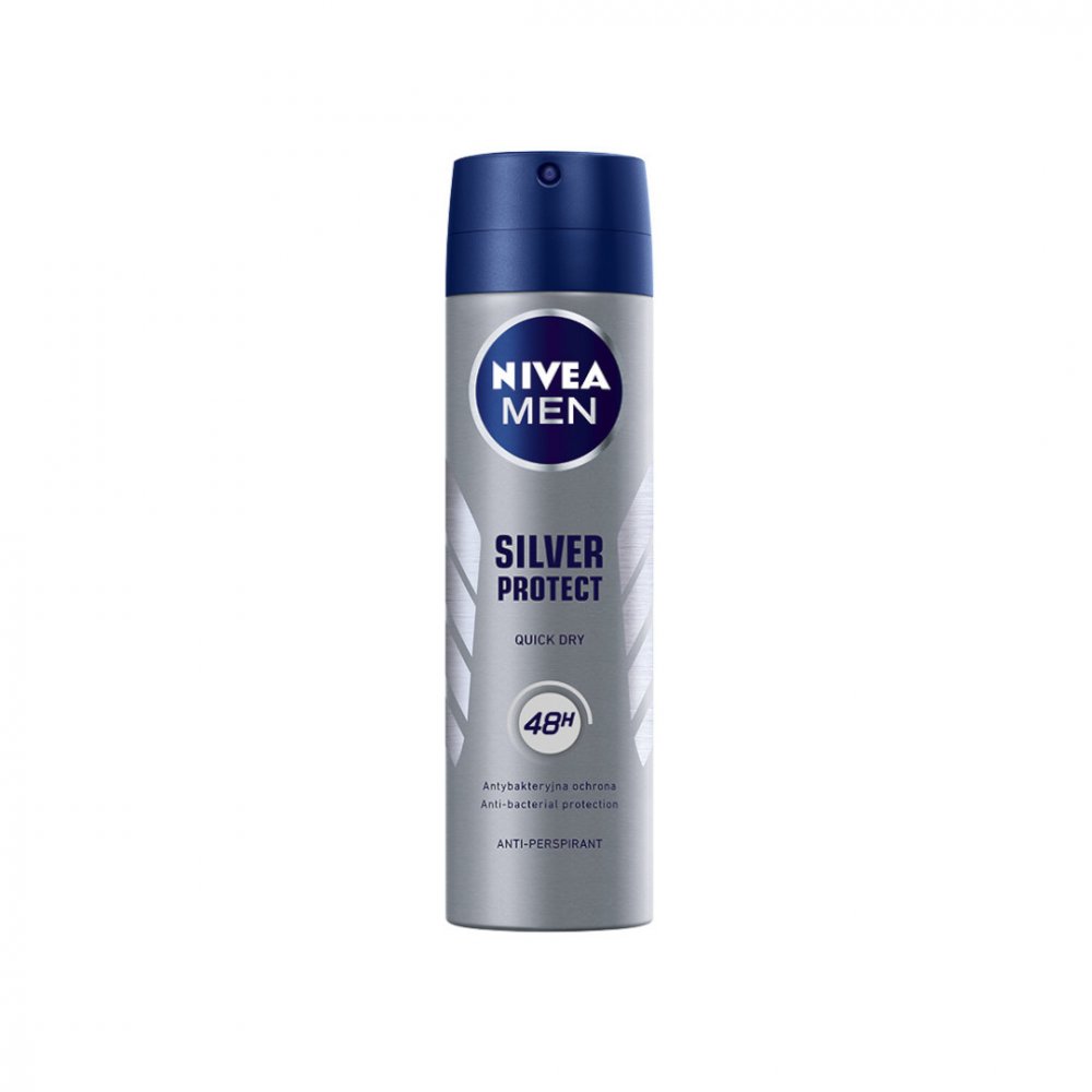 Men Silver Protect Antyperspirant Spray
