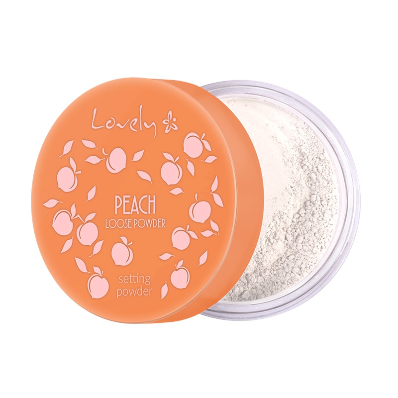 Peach Loose Powder Transparentny