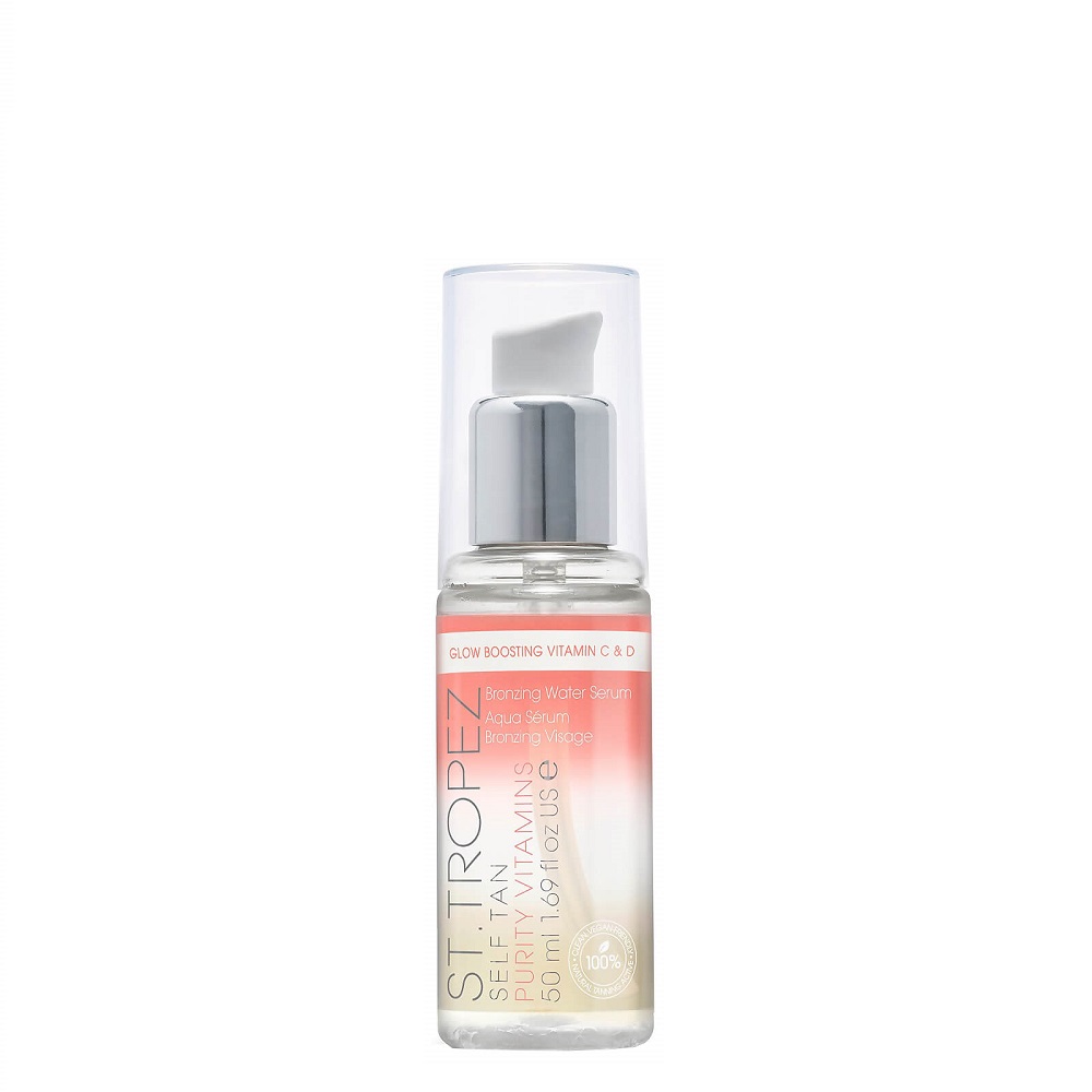 Self Tan Purity Vitamins Bronzing Water Serum číRy Samoopaľovací Gél Na Tvár 50 Ml